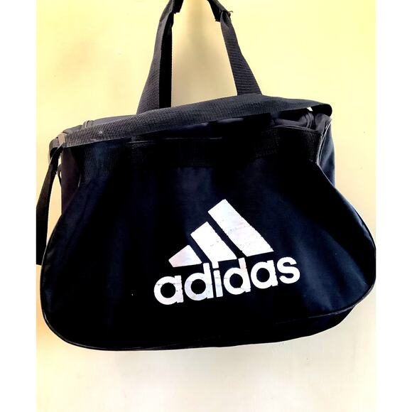 Adidas Diablo Duffel Bag Black and White Gym Unisex - Picture 1 of 3